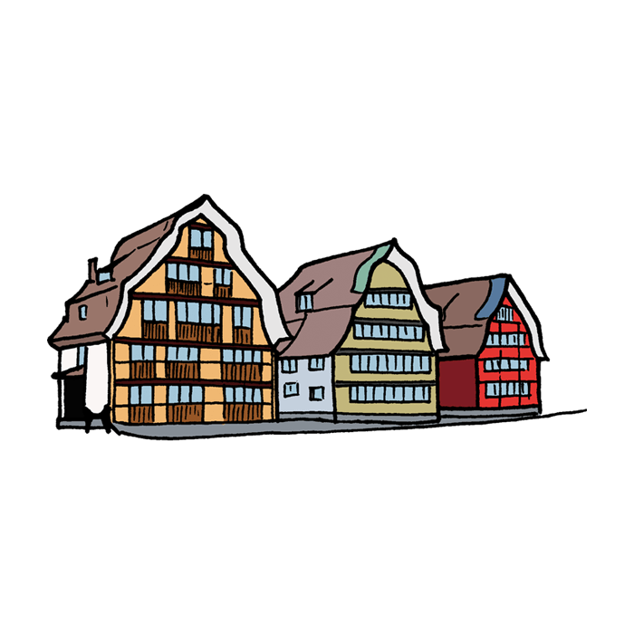 Dorf Appenzell